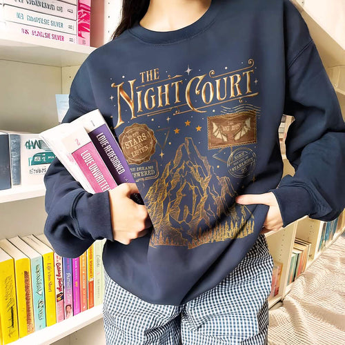 Acotar The Night Court Stamp Sweatshirt PTS1177