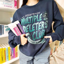 Leather and Lark Multiple Deleters Club Dark Romance Sweatshirt PTS1182