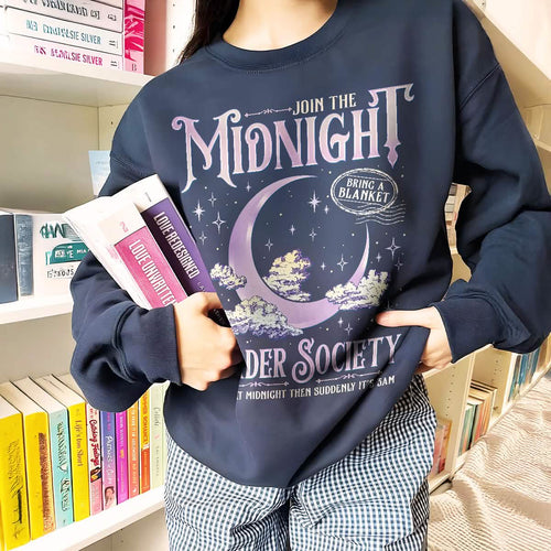 Night Owl Reader Sweatshirt PTS1255