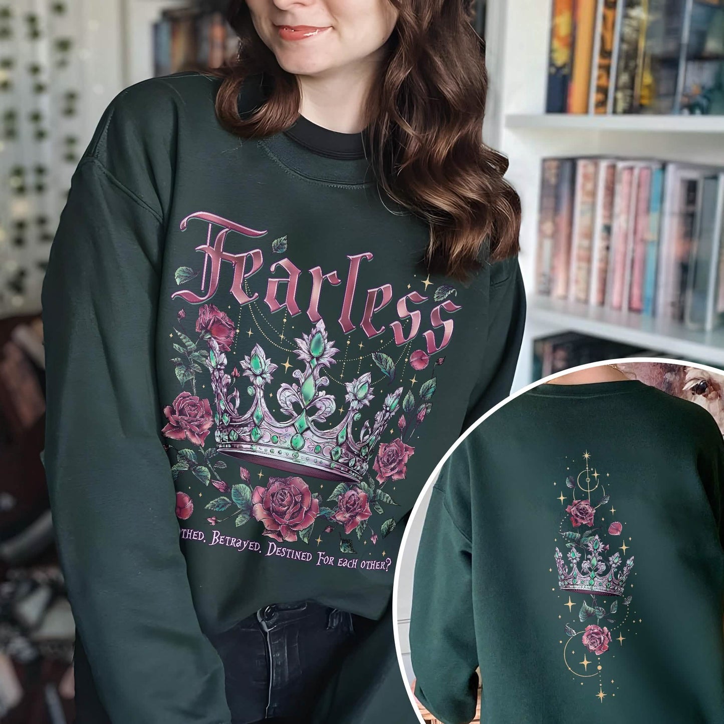 Powerless Bookish Fearless Sweatshirt For Fan PTS1111