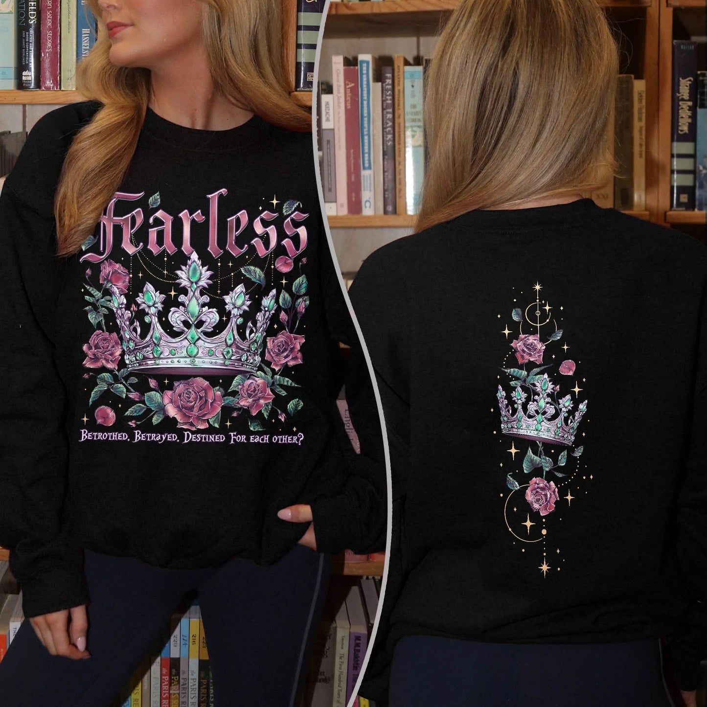 Powerless Bookish Fearless Sweatshirt For Fan PTS1111