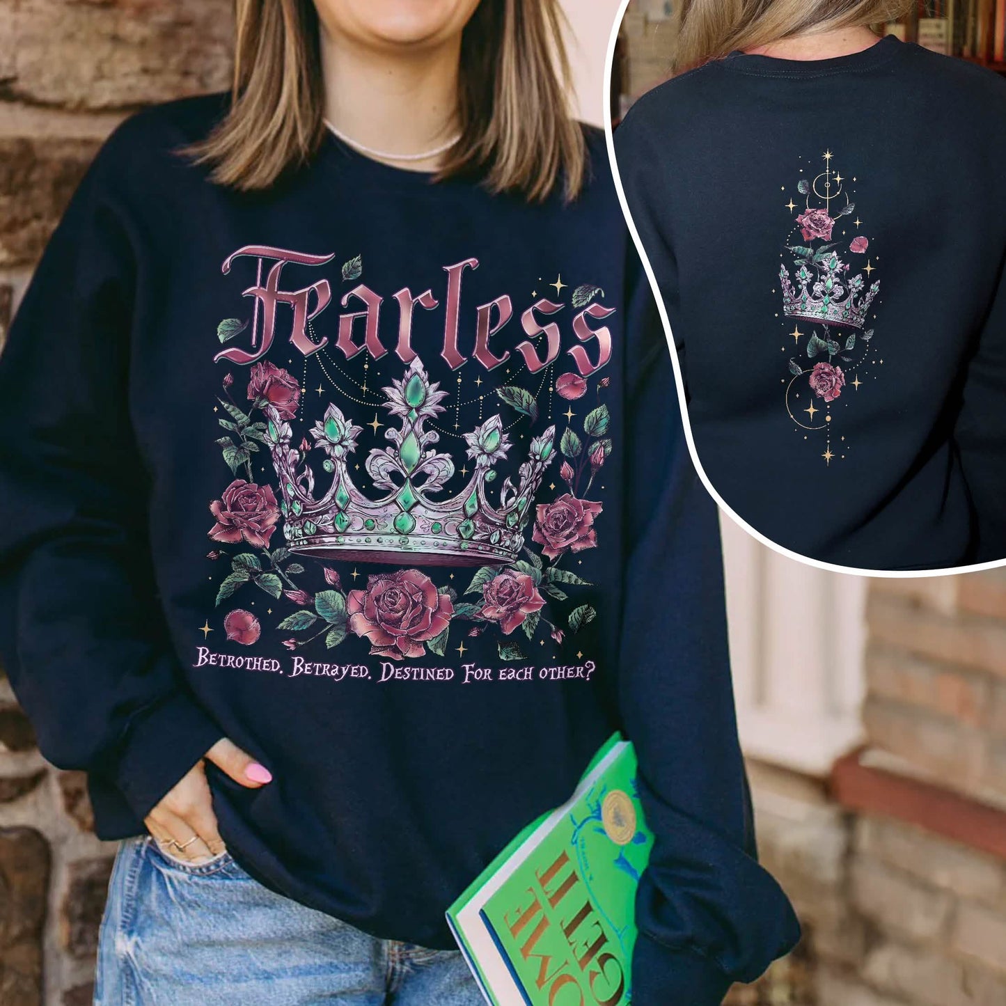 Powerless Bookish Fearless Sweatshirt For Fan PTS1111