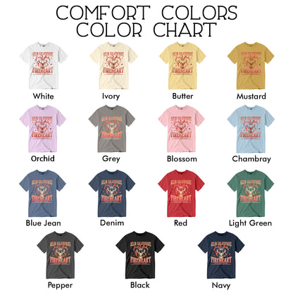 Throne Of Glass Fireheart Fan Comfort Colors Shirt PTS118