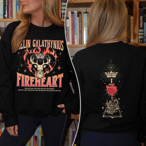 Throne Of Glass Fireheart Fan Sweatshirt PTS118