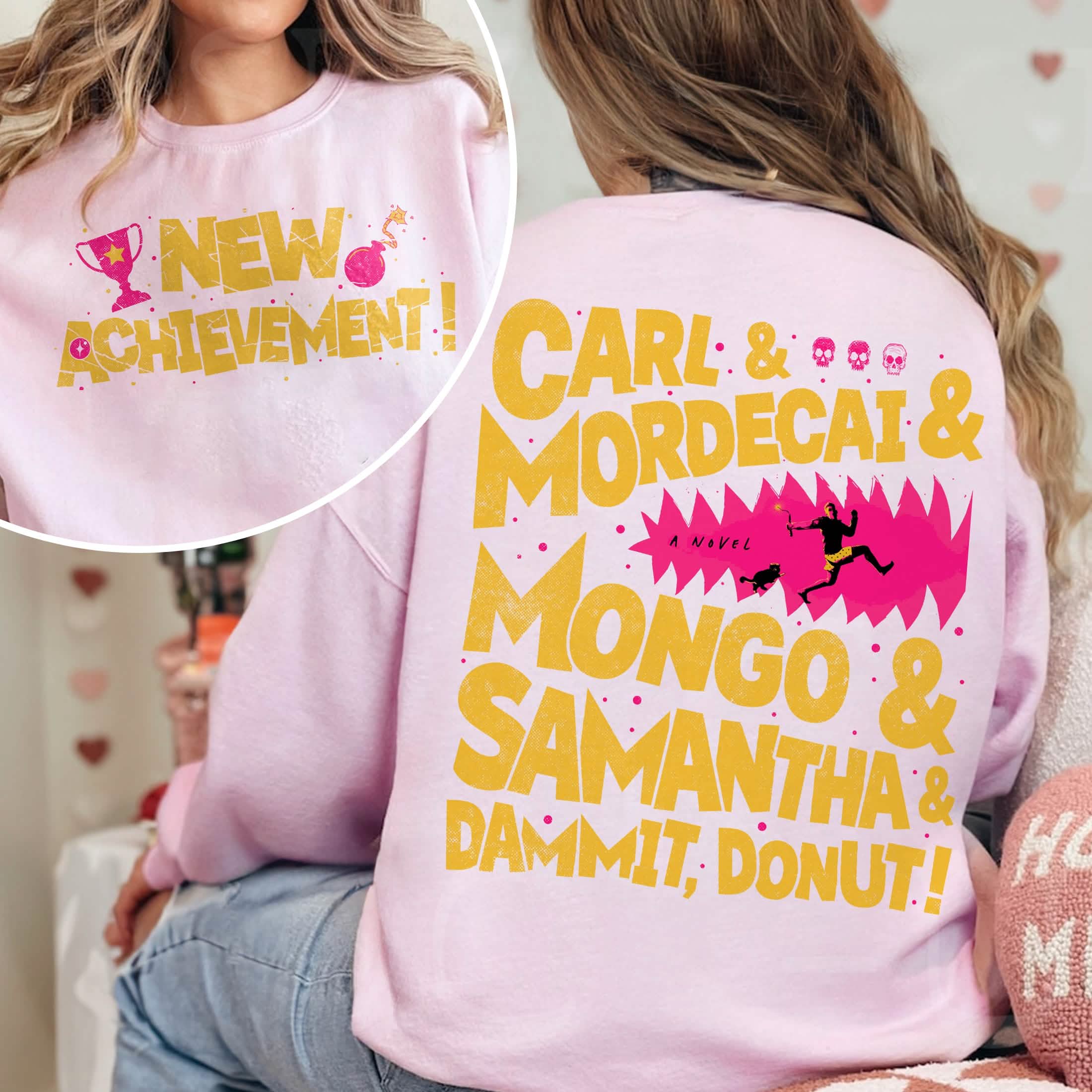 New Achievement Dungeon Crawler Carl Two-Sided Sweatshirt PTS1193