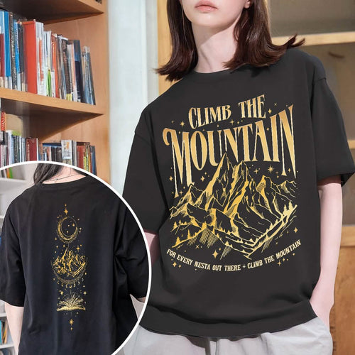 ACOSF Climb The Mountain Nesta SJM Fan Comfort Colors Shirt PTS139