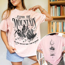 ACOSF Climb The Mountain Nesta SJM Fan Comfort Colors Shirt PTS139