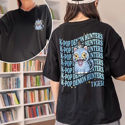 Kpop Demon Hunters Tiger Comfort Colors Shirt PTS1400