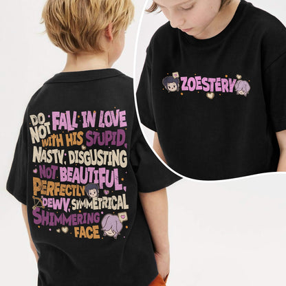 Zoeystery Huntrix Kpop Hunter Mystery Saja Boys Comfort Colors Youth Shirt PTS1475