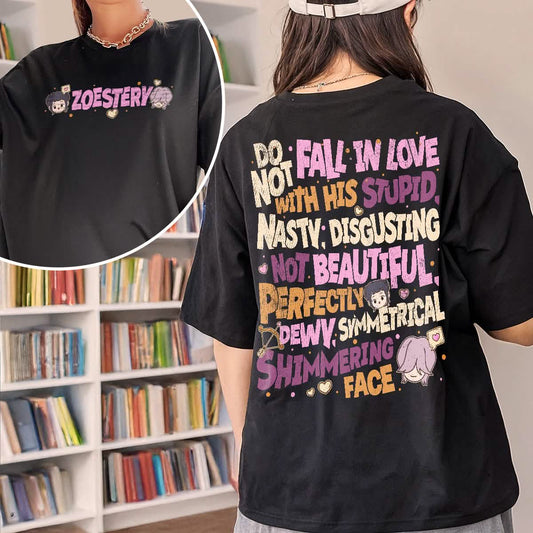 Zoeystery Huntrix Kpop Hunter Mystery Saja Boys Comfort Colors Shirt PTS1475