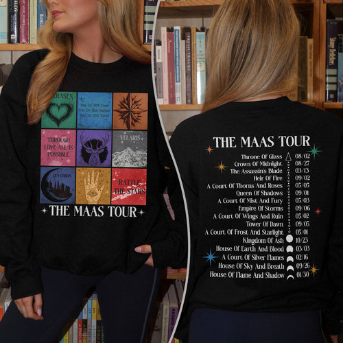 SJM Tour Sarah J Mass Book Series Merch Sweatshirt PTS147
