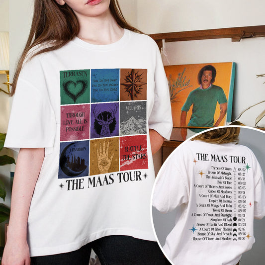 SJM Tour Sarah J Mass Book Series Merch Comfort Colors Shirt PTS147