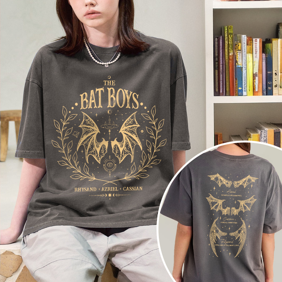 Acotar The Bat Boys Comfort Colors Shirt PTS165