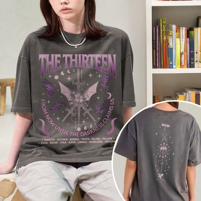 The Thirteen Throne Of Glass Comfort Colors Shirt PTS166