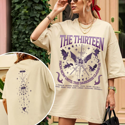 The Thirteen Throne Of Glass Comfort Colors Shirt PTS166