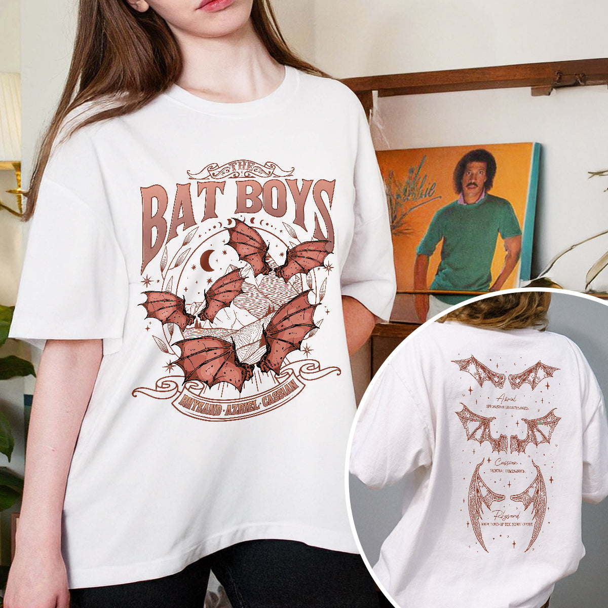 Acotar The Bat Boys Comfort Colors Shirt PTS172