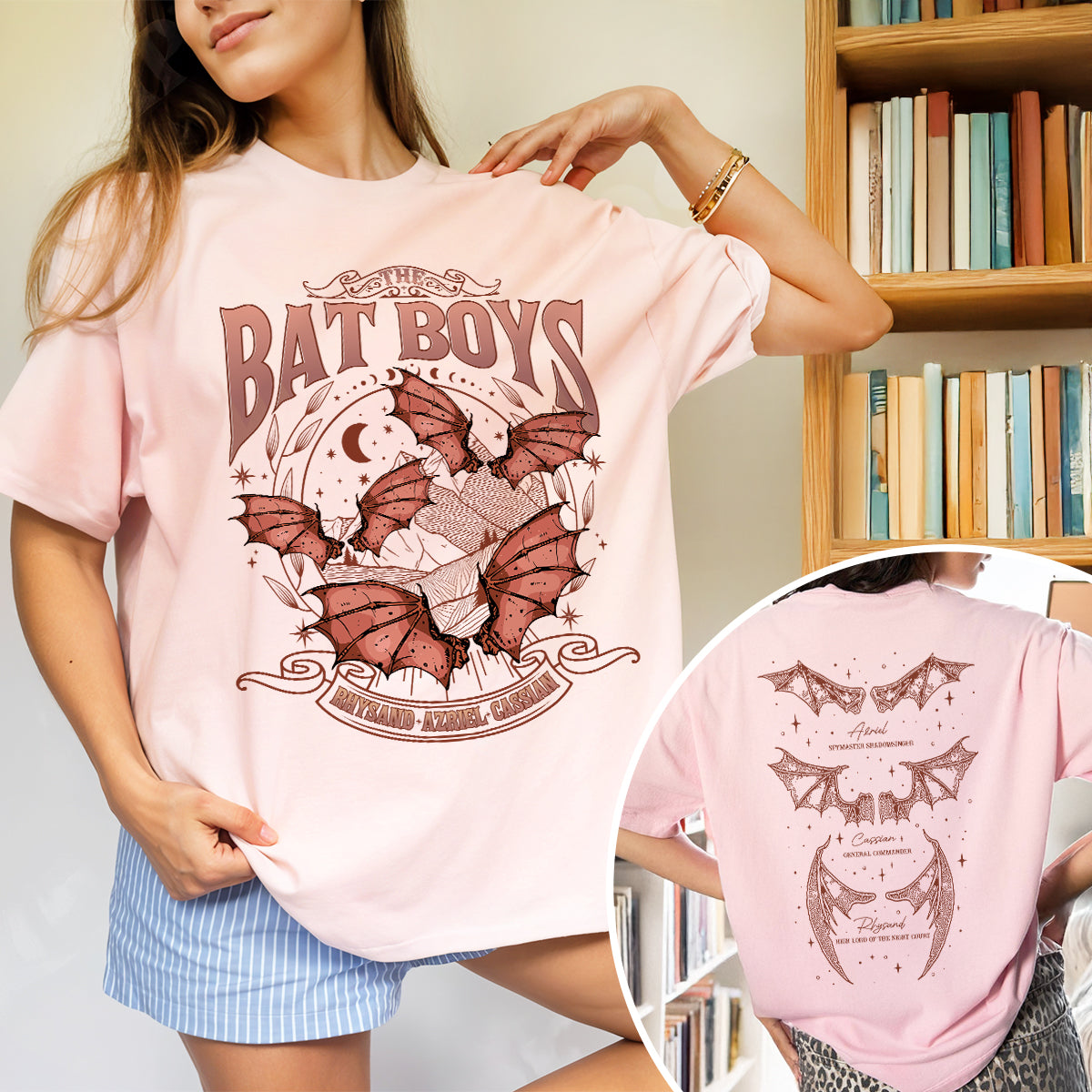 Acotar The Bat Boys Comfort Colors Shirt PTS172