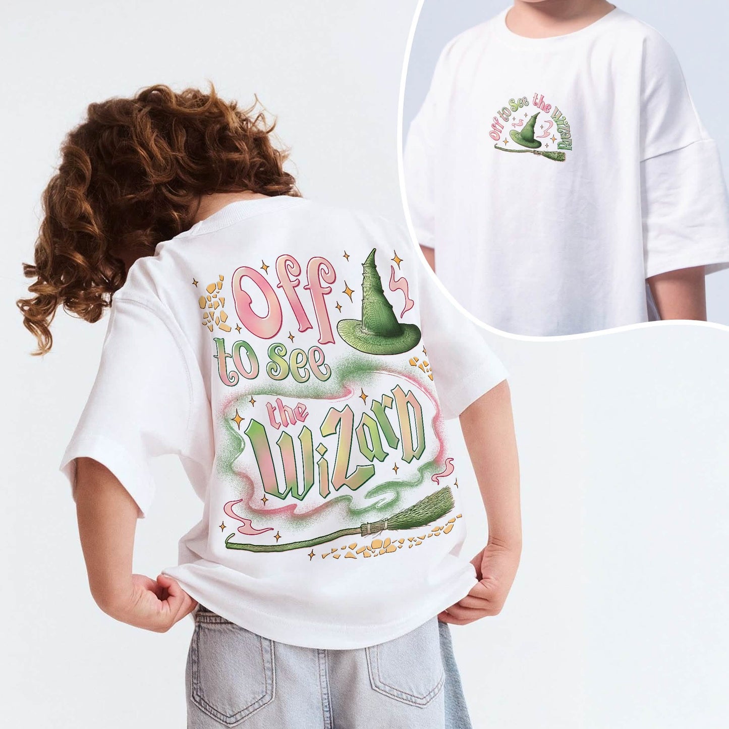 Wicked Off To See The Wizard Youth TShirt Comfort Colors PTS1784