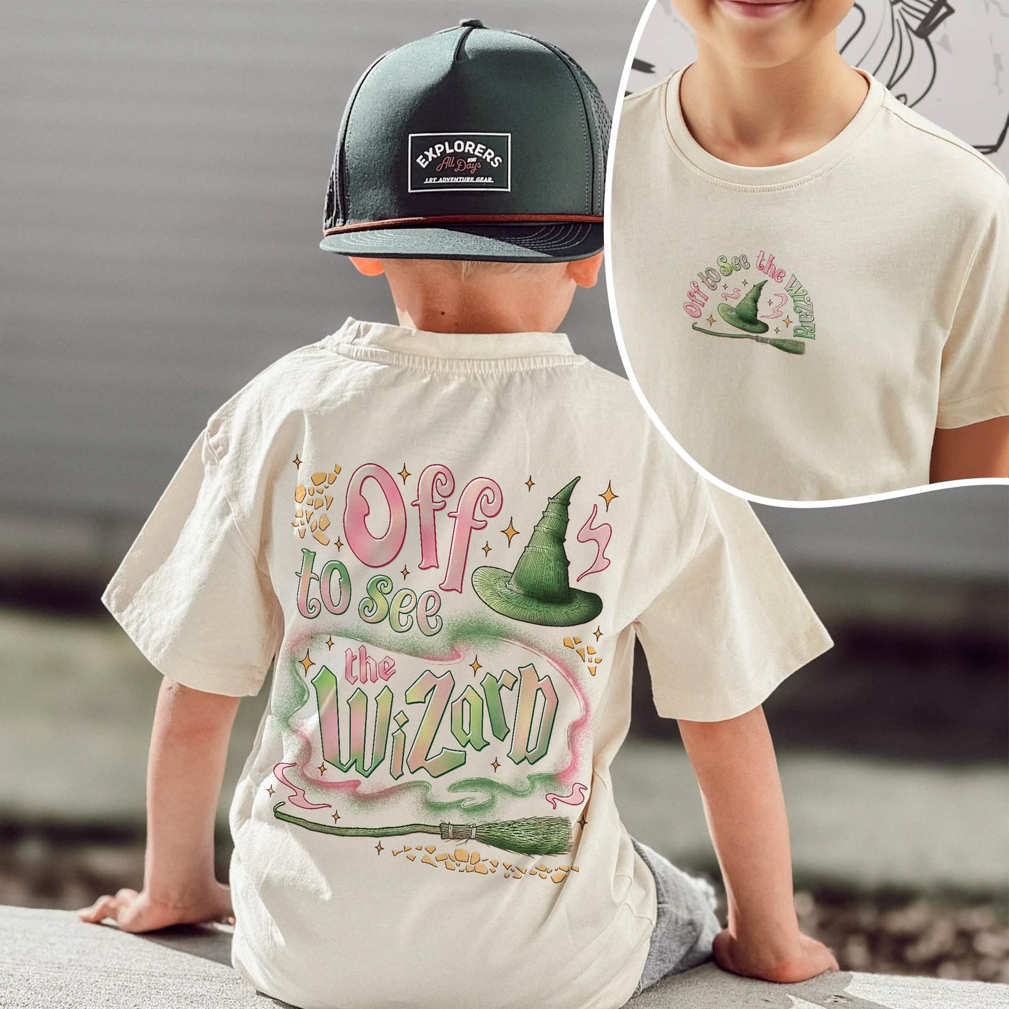 Wicked Off To See The Wizard Youth TShirt Comfort Colors PTS1784