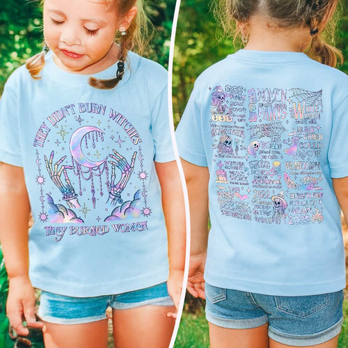They Didn't Burn Witches They Burned Women Comfort Colors Youth TShirt PTS1853