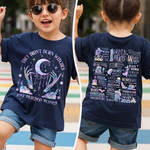 They Didn't Burn Witches They Burned Women Comfort Colors Youth TShirt PTS1853