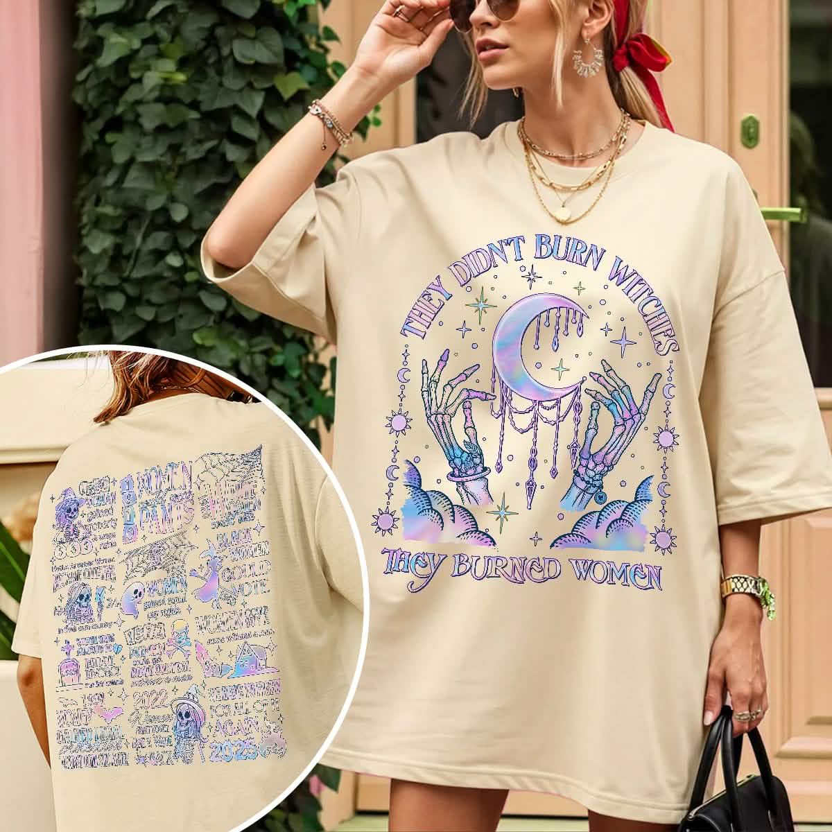 They Didn't Burn Witches They Burned Women Comfort Colors Shirt PTS1853