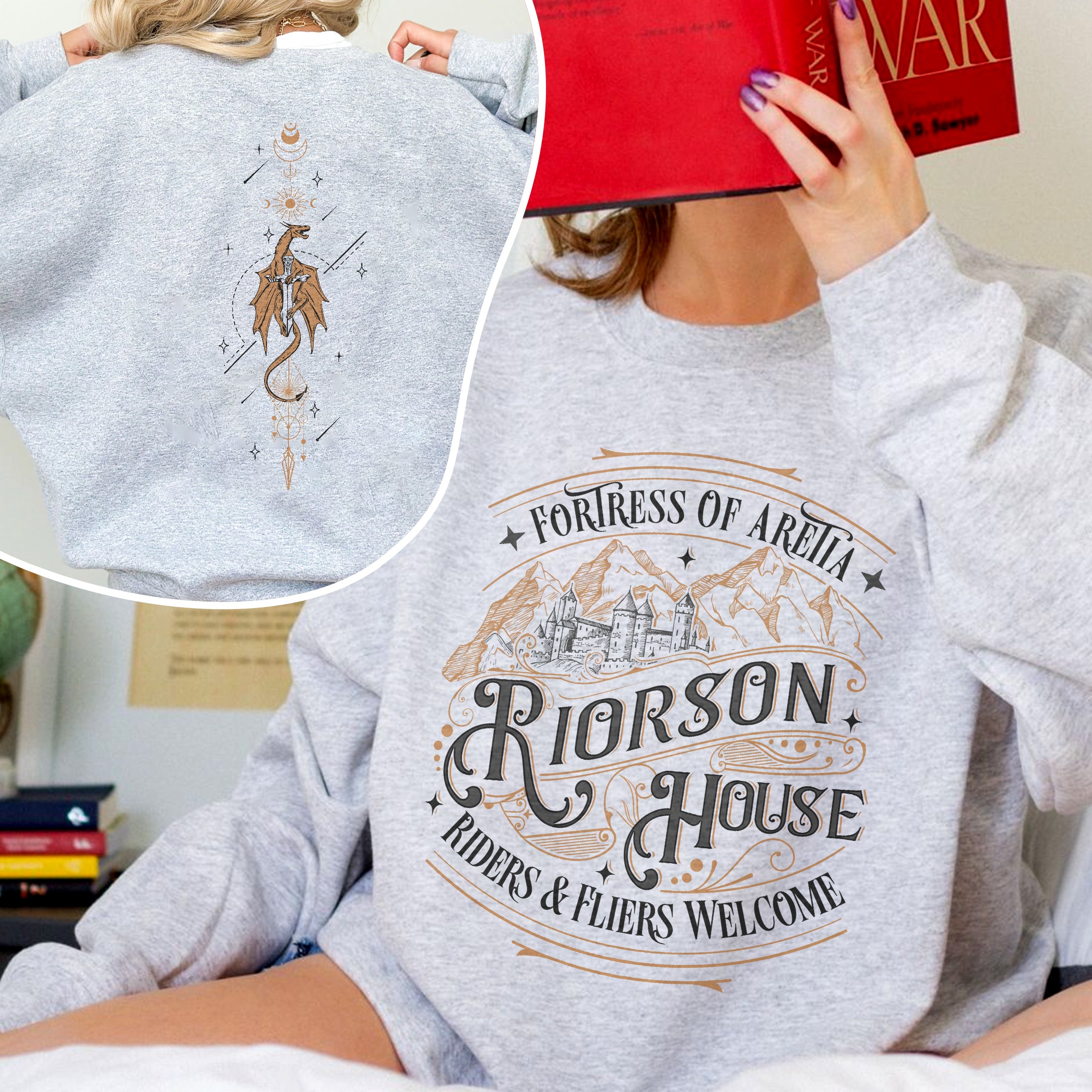 Riorson House Fortress Of Aretia Sweatshirt PTS204