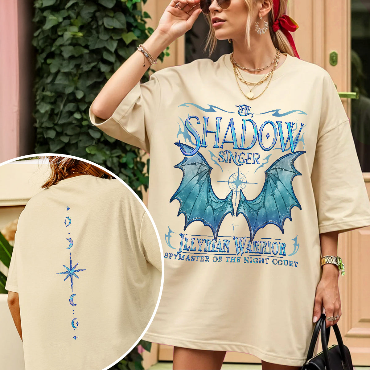 Shadowsinger Azriel Bat Boys Night Court Comfort Color Shirt PTS371