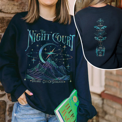 Acotar Velaris The Night Court 2 Sided Sweatshirt PTS452