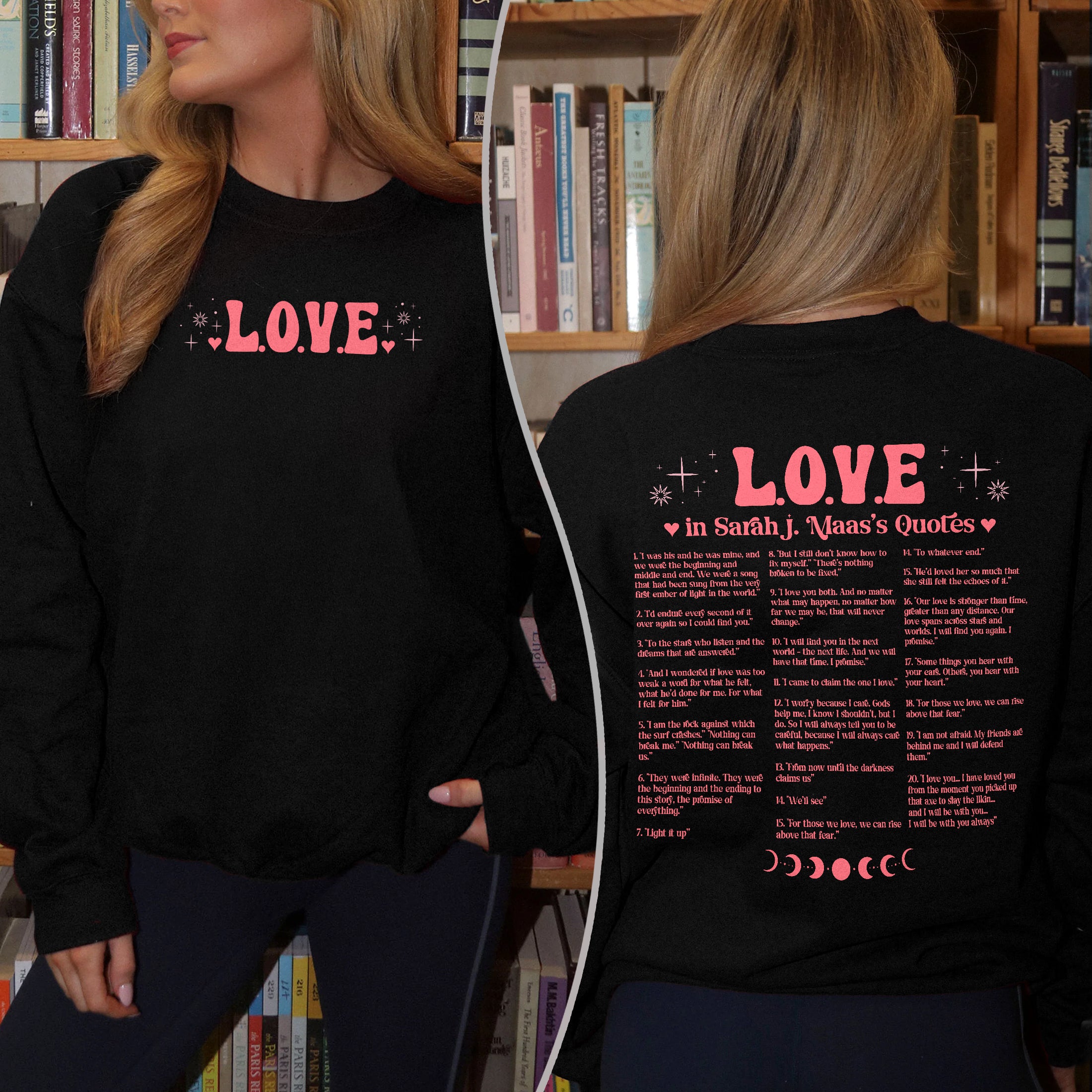 Different Ways Say I Love You In SJM Quotes Sweatshirt PTS506