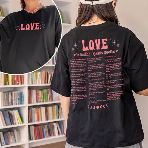 Different Ways Say I Love You In SJM Quotes Comfort Colors Shirt PTS506