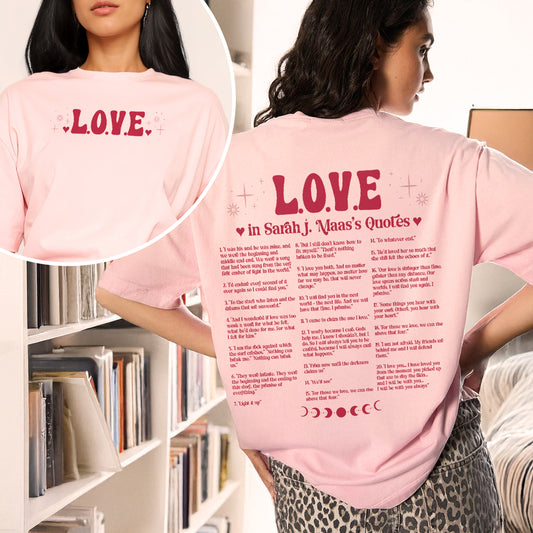 Different Ways Say I Love You In SJM Quotes Comfort Colors Shirt PTS506
