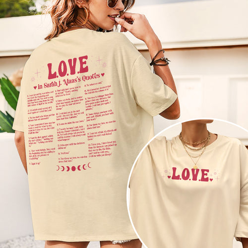 Different Ways Say I Love You In SJM Quotes Comfort Colors Shirt PTS506