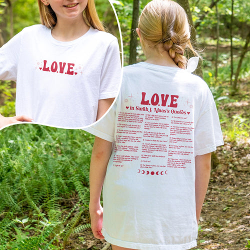 Different Ways Say I Love You In SJM Quotes Comfort Colors Shirt PTS506