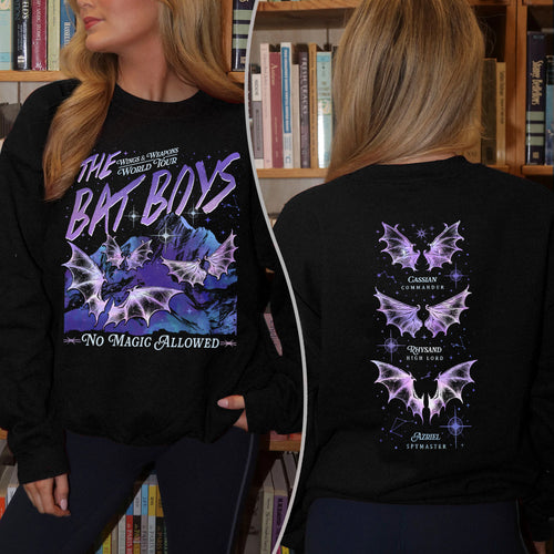 ACOTAR Wings And Weapons World Tour The Bat Boys Sweatshirt PTS565