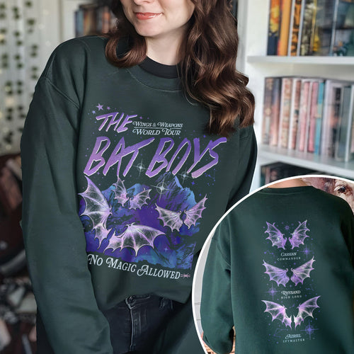 ACOTAR Wings And Weapons World Tour The Bat Boys Sweatshirt PTS565