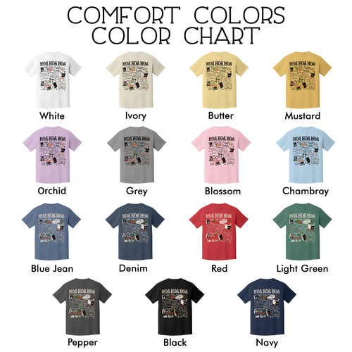 Twilight Hoa Hoa Hoa Season Comfort Colors Shirt PTS591