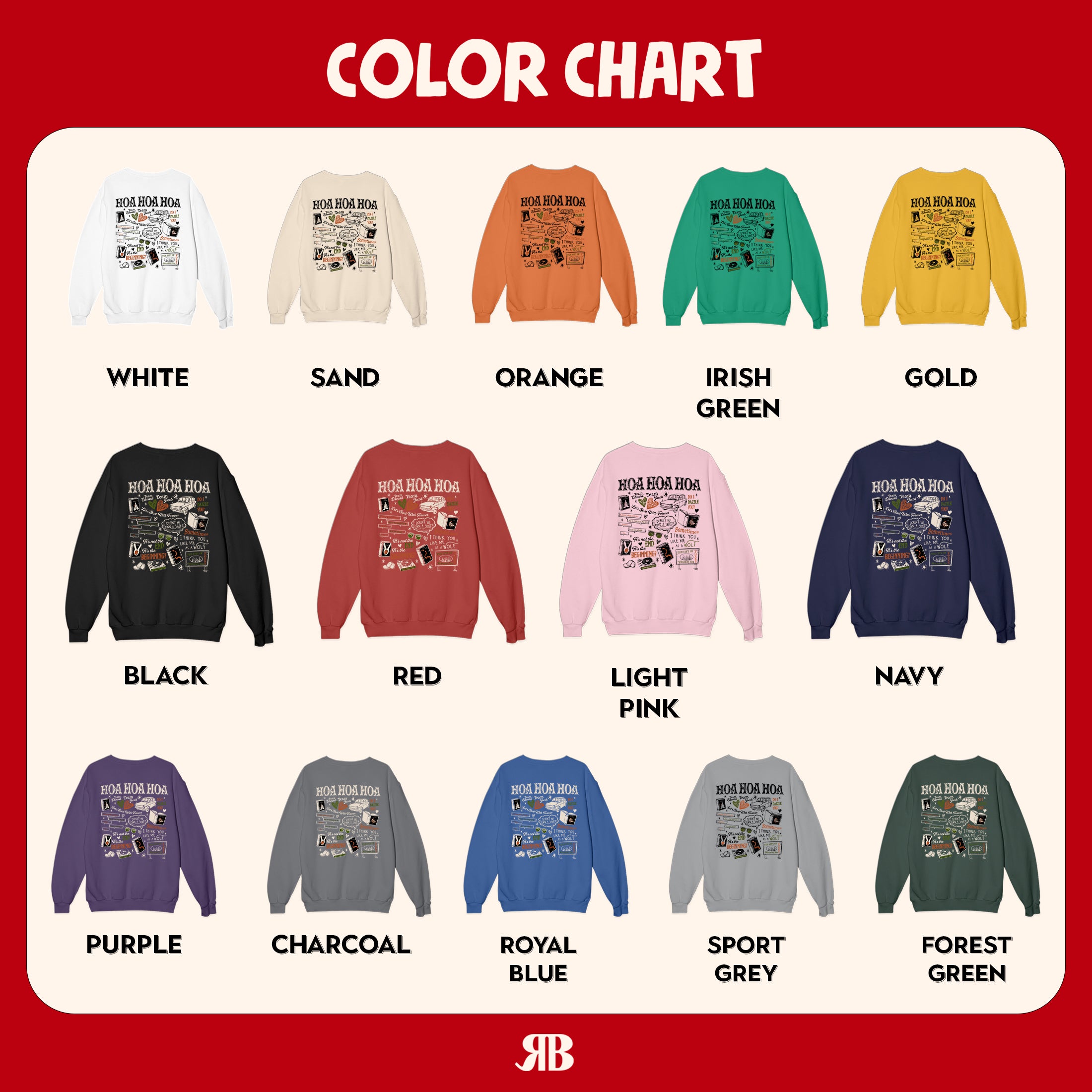Twilight Hoa Hoa Hoa Season Sweatshirt PTS591