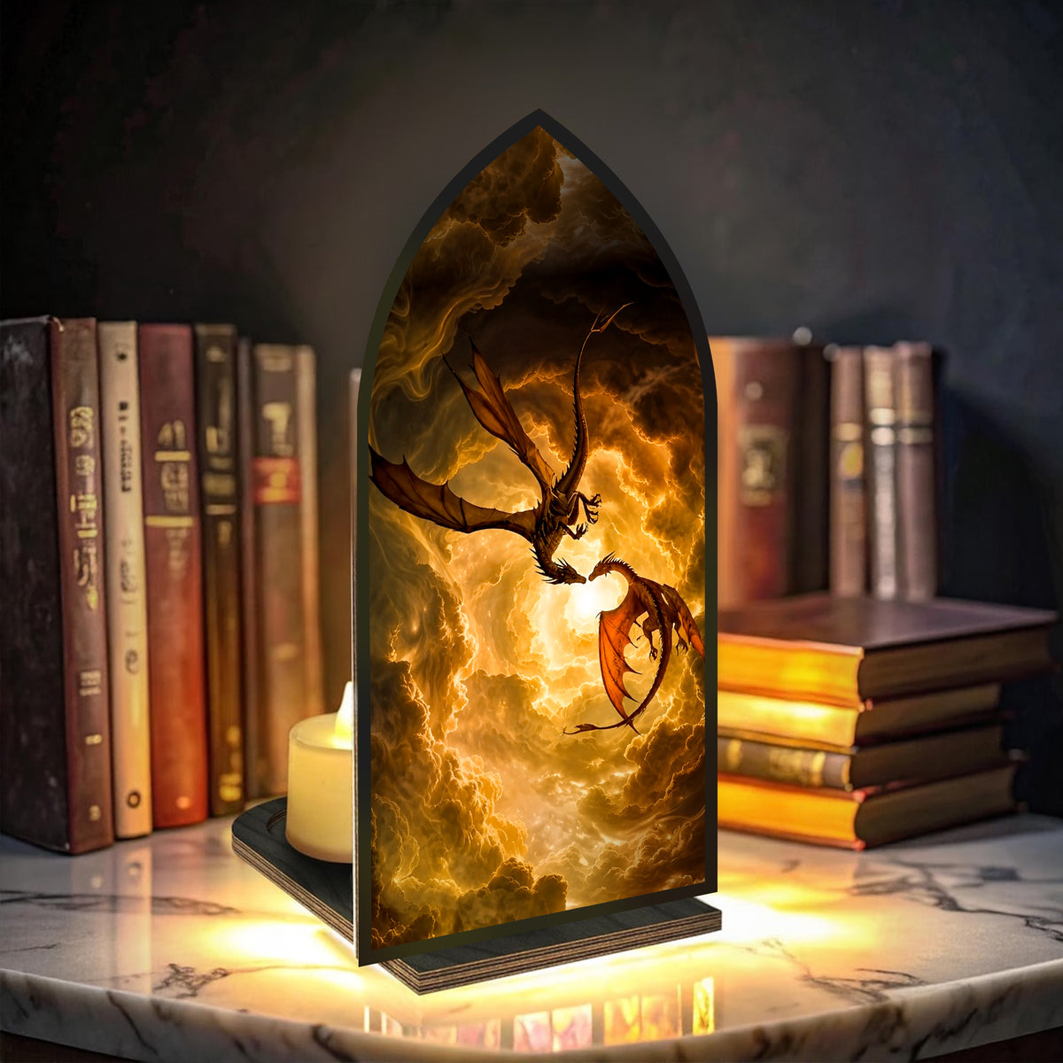Fourth Wing Basgiath Dragons Fantasy Book Nook PTS7049