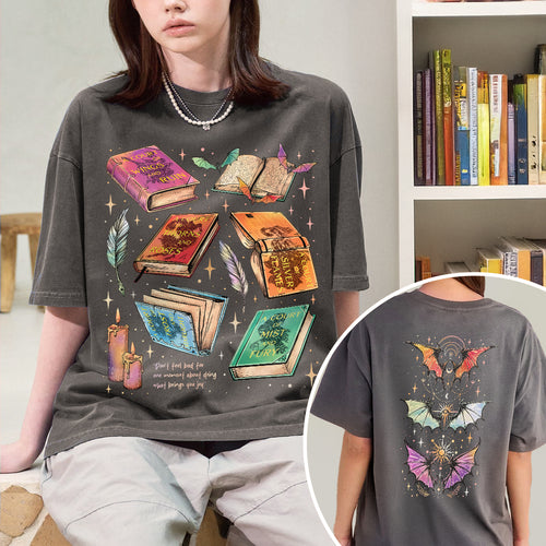 Fan Of ACOTAR Series Two Sided Comfort Colors Shirt PTS802