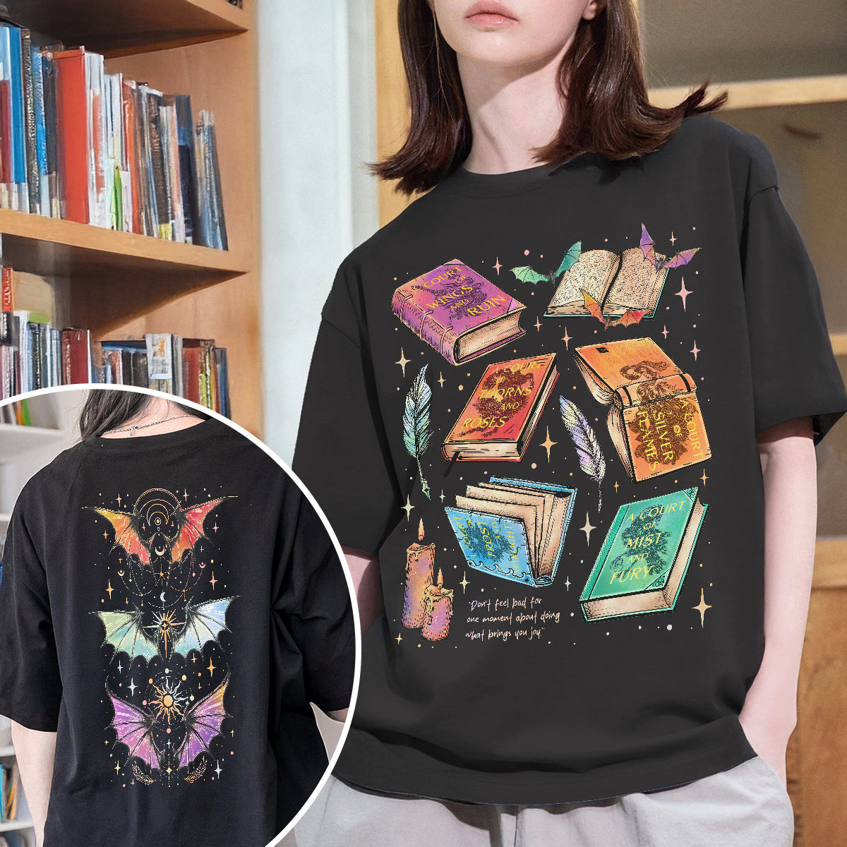 Fan Of ACOTAR Series Two Sided Comfort Colors Shirt PTS802