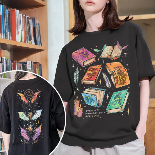 Fan Of ACOTAR Series Two Sided Comfort Colors Shirt PTS802