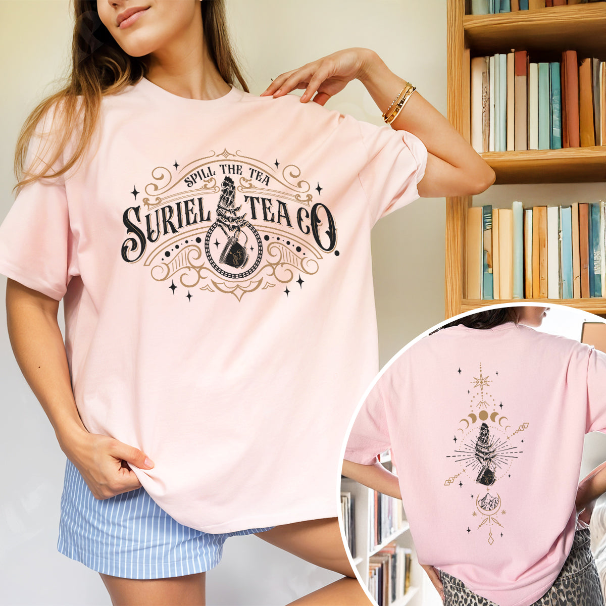 Suriel Tea Co Comfort Colors Shirt PTS880