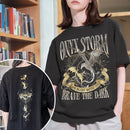 Onyx Storm Brave The Dark  Fourth Wing Comfort Colors Shirt PTS883