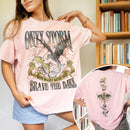 Onyx Storm Brave The Dark  Fourth Wing Comfort Colors Shirt PTS883