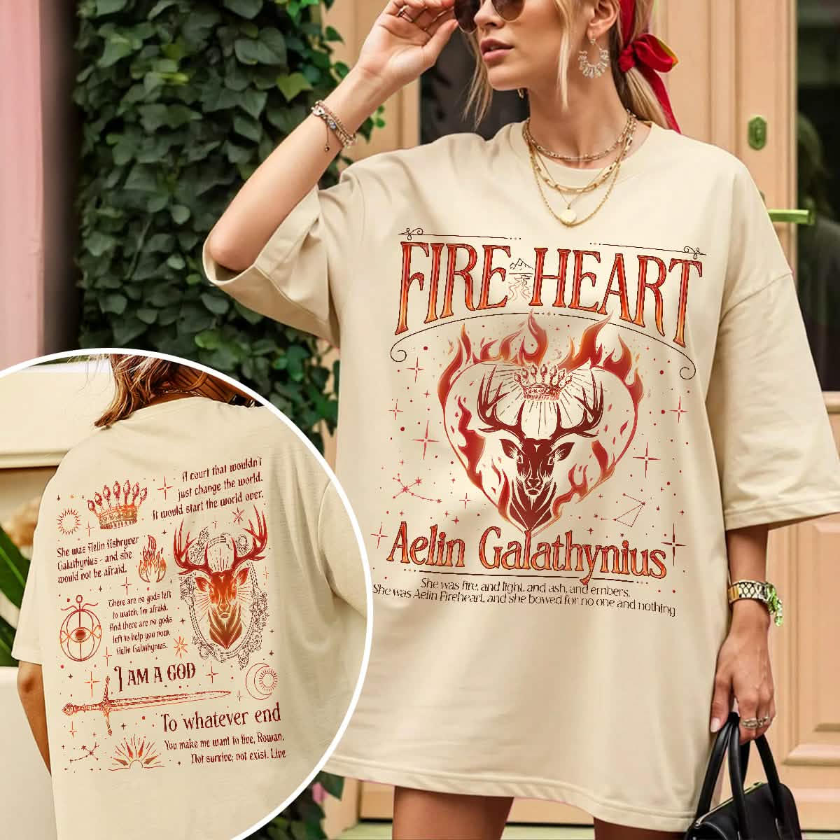 Fireheart TOG Fan Merch Comfort Colors Shirt PTS920