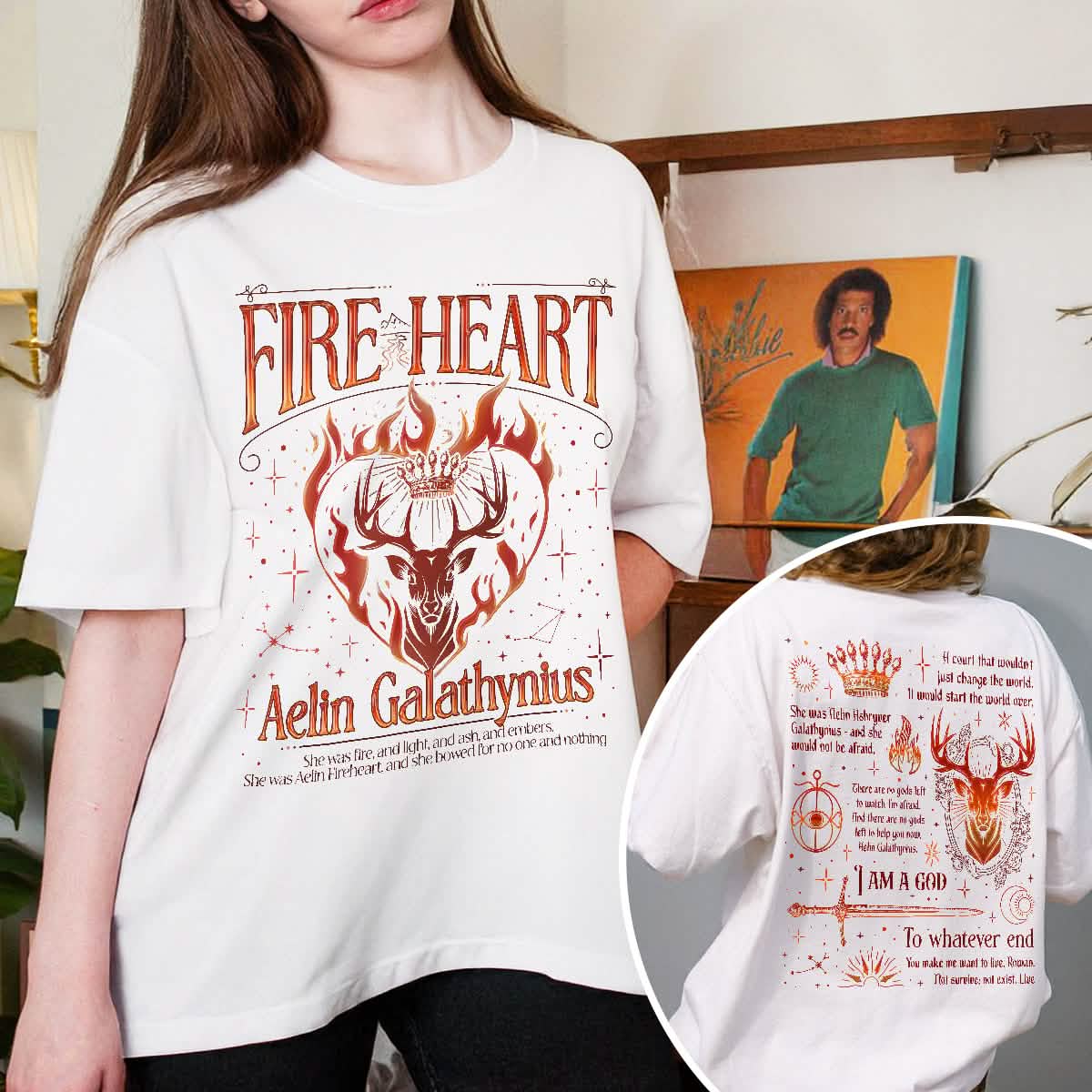 Fireheart TOG Fan Merch Comfort Colors Shirt PTS920