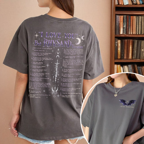 ACOTAR Rhysand The Bat Boys Comfort Colors Shirt PTS930