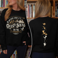 Fourth Wing Quest Squad Sweatshirt PTS941