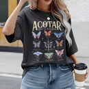 Acotar Velaris Butterflies Comfort Colors Shirt PTS1185